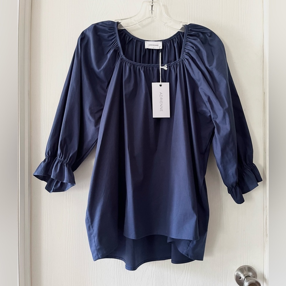 Adrienne Midnight Blue Blouse